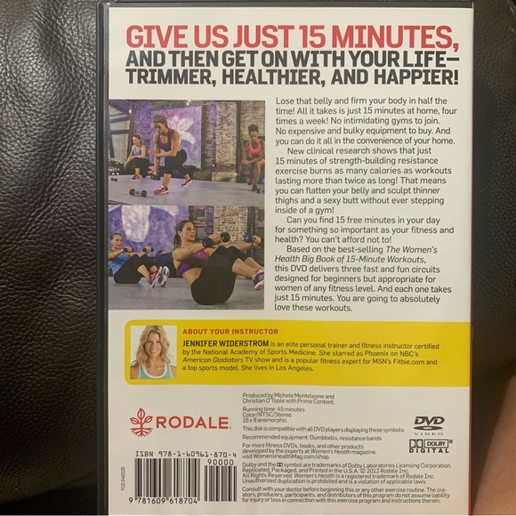 15 minute Belly Butt & Thighs Workout DVD - Picture 2 of 3